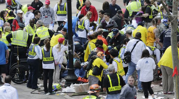 Explosions at Boston Marathon